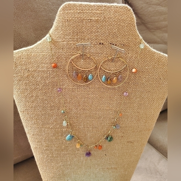 Monet Jewelry - Monet genuine stone set